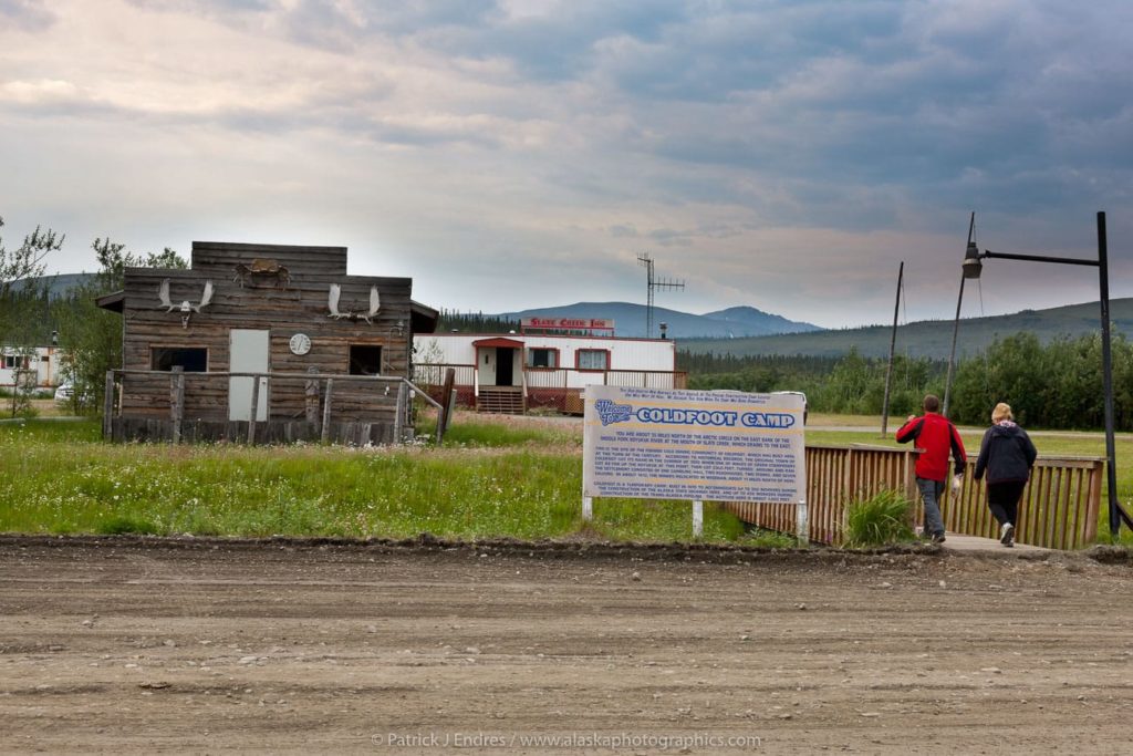 Slate creek inn, at the Coldfoot camp truck stop along the James Dalton Highway, Arctic, Alaska.