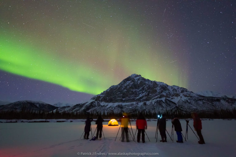 Aurora photographers guided photography tours