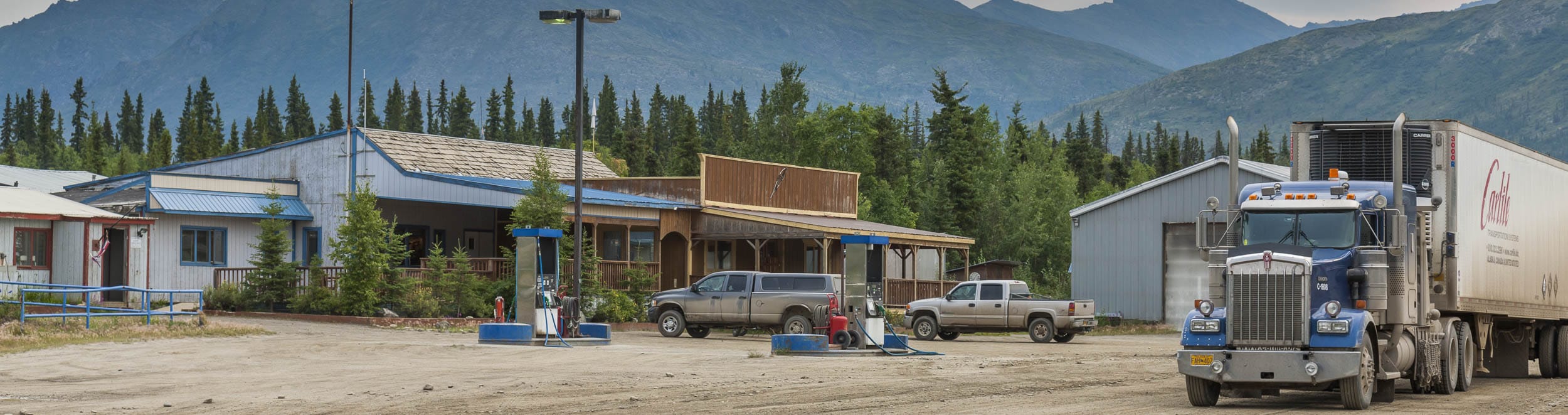 Coldfoot Camp Truck Stop, Dalton Highway, Alaska Arctic Getaway