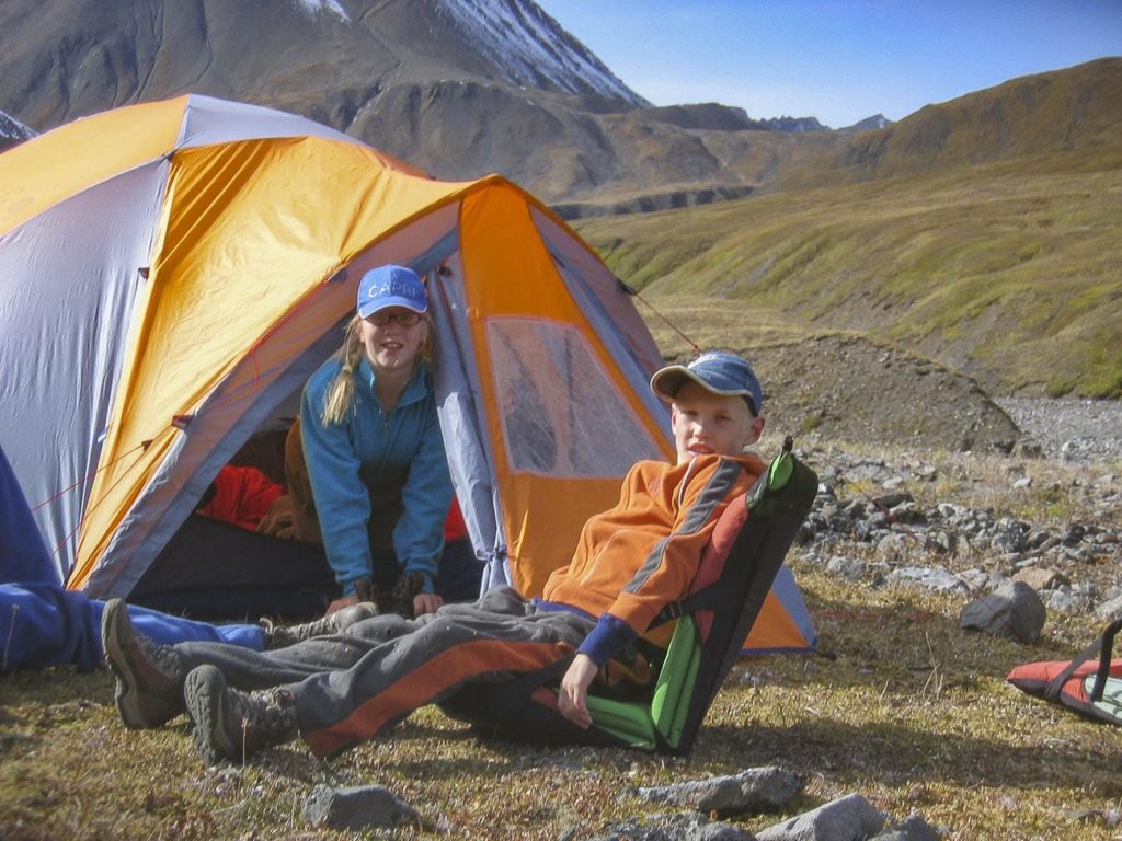 kids camping